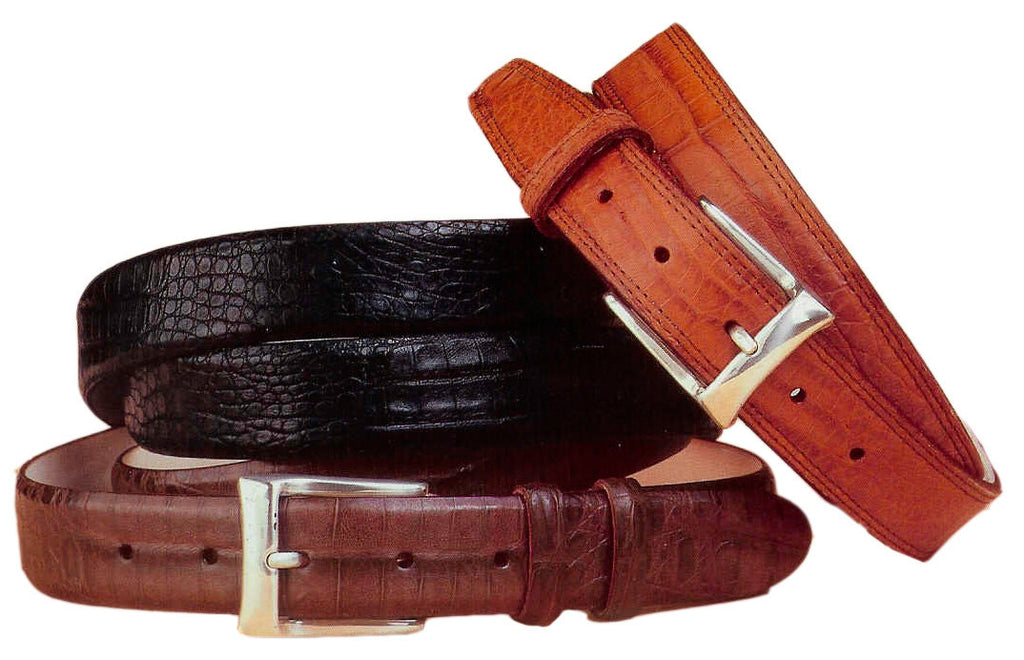 Custom Caiman Belt Straps