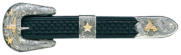 Vogt Silversmiths 1" Rodeo Belt Buckle