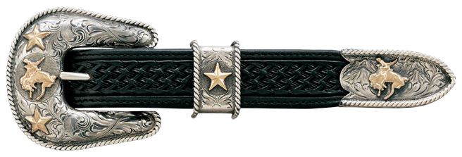 Vogt Silversmiths 1" Drifter Belt Buckle
