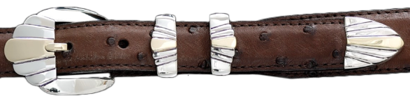 Alexander Kalifano Two Tone 1" Clinton Belt Buckle