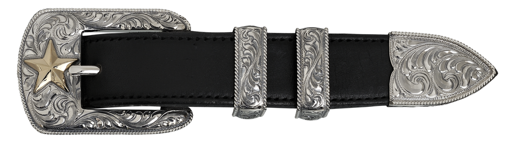 Vogt Silversmiths Tucson Star Belt Buckle