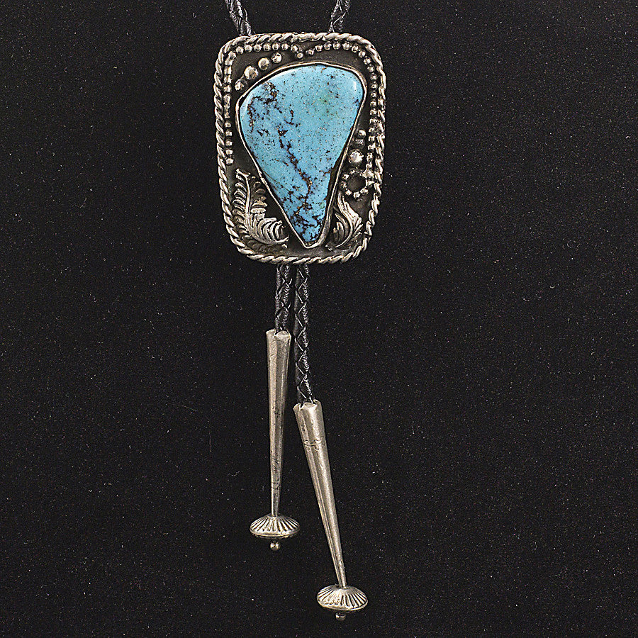 Turquoise Bolo - Sterling Silver