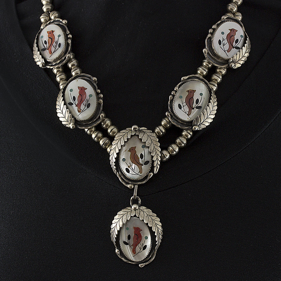 Cardinal Necklace - Sterling Silver