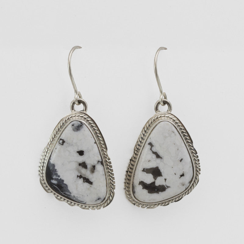 White Buffalo Earrings