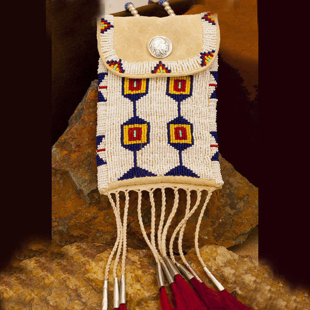 Dave Brush Lakota Sioux Storm Cloud Medicine Bag
