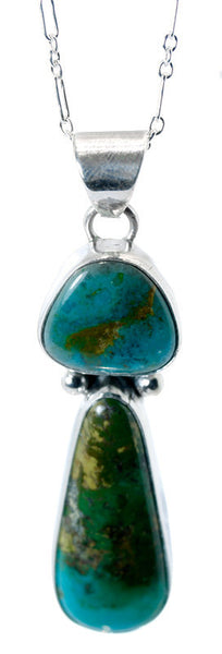 Crow Springs Turquoise Pendant