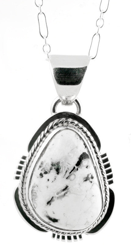 White Buffalo Pendant