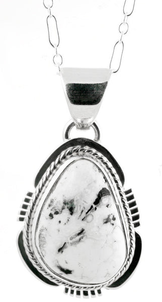 White Buffalo Pendant