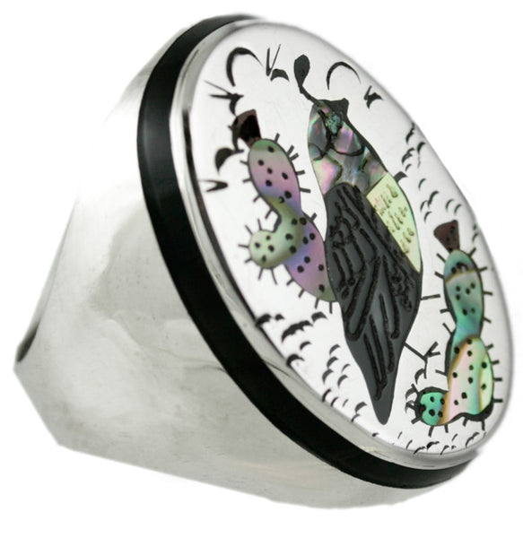 Zuni Ring Size 11 - Sterling Silver