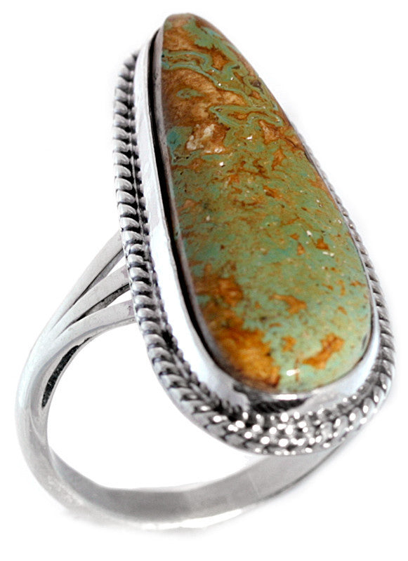 King Manassa Turquoise Ring SIZE 9