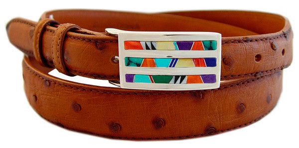 Inlaid Belt Buckle by BG Mudd - BUK507