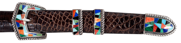 Inlaid Ranger Belt Buckle