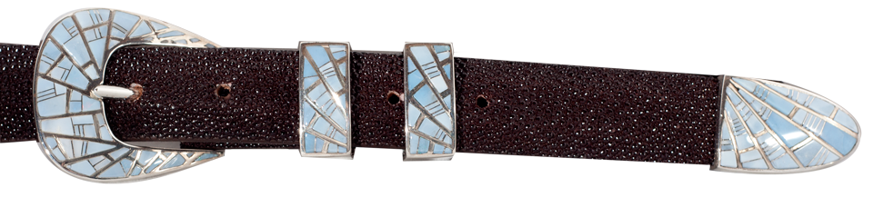 Inlaid Ranger Belt Buckle