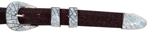 Inlaid Ranger Belt Buckle