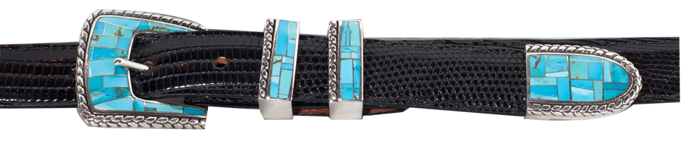 Inlaid Ranger Belt Buckle