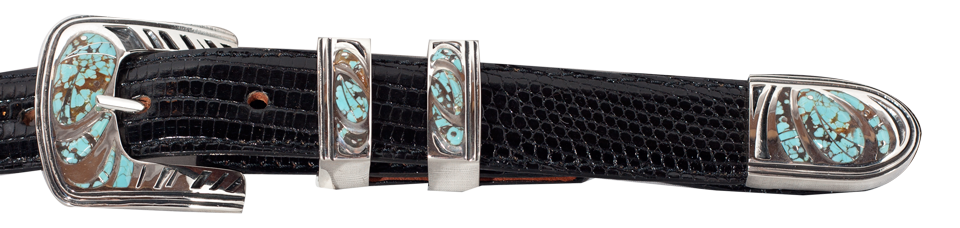 Inlaid Ranger Belt Buckle