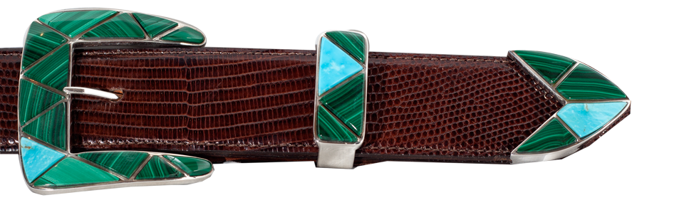 Inlaid Ranger Belt Buckle