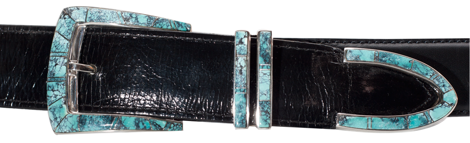 Inlaid Ranger Belt Buckle