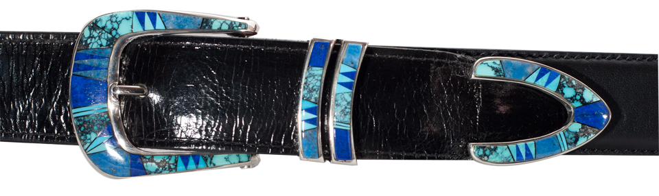 Inlaid Ranger Belt Buckle