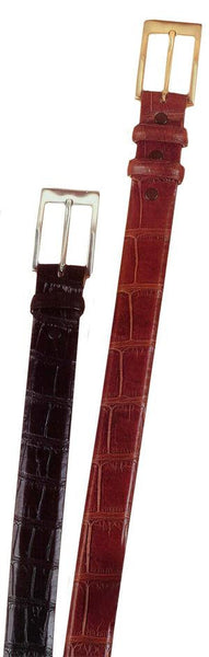 Custom Matte Alligator Belt Straps