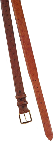 Custom Ostrich Belt Straps