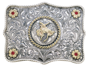 Vogt Silversmiths Ranchero 3" Trophy Belt Buckle