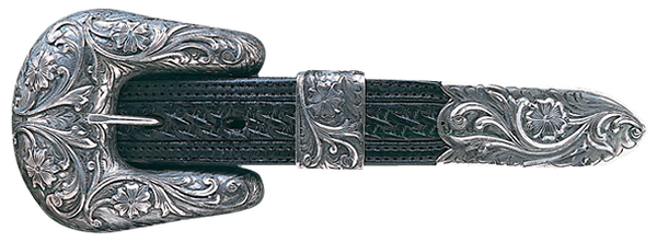 Vogt Silversmiths 1" Chet Vogt Sacramento Belt Buckle
