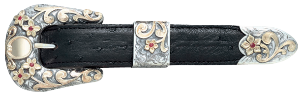 Vogt Silversmiths 1" Chet Vogt Heirloom Belt Buckle