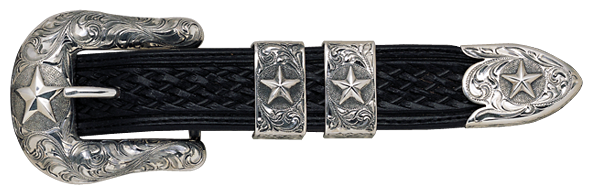 Vogt Silversmiths 1" Wrangler Belt Buckle