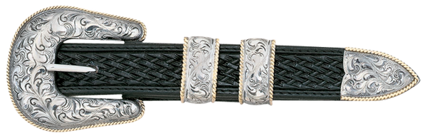 Vogt Silversmiths 1" Forty Niner Belt Buckle