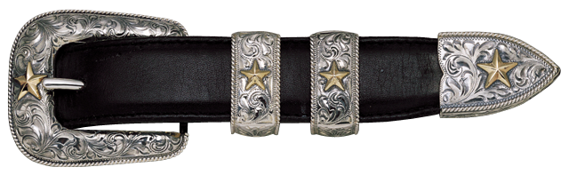 Vogt Silversmiths 1" Senator Belt Buckle
