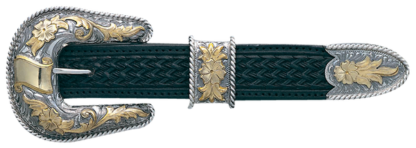 Vogt Silversmiths 1" Cattle Baron Belt Buckle