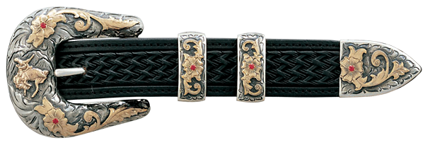Vogt Silversmiths 1" Top Hand Belt Buckle