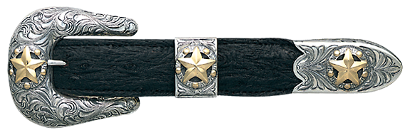 Vogt Silversmiths 1" Town Marshall Belt Buckle