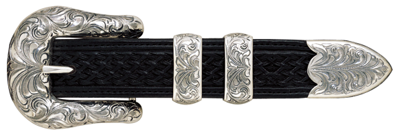 Vogt Silversmiths 1" Ranch Hand Belt Buckle