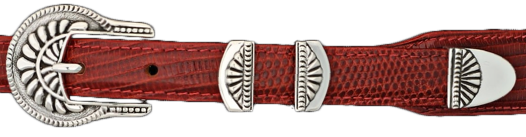 Alexander Kalifano Sterling Silver 3/4" Oneida Buckle