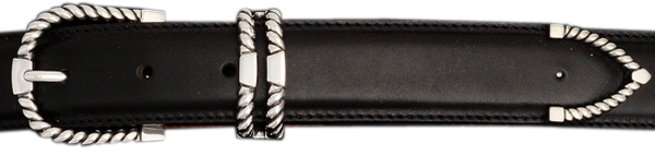 Alexander Kalifano Sterling Silver 1 1/4" Rope Buckle