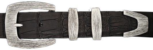 Alexander Kalifano 1 1/4" New Yorker Brushed Belt Buckle