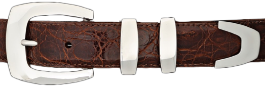 Alexander Kalifano 1 1/4" New Yorker Plain Belt Buckle
