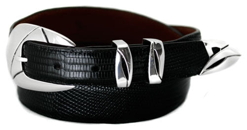 Sterling Silver  1" Ranger Buckle - RGR323