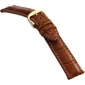 Louisiana Genuine Padded Matte Alligator Bands