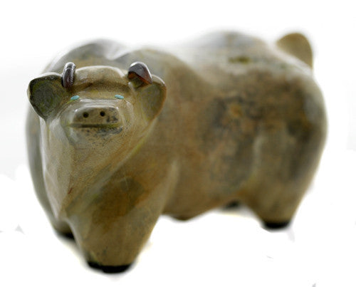 Zuni Bull Fetish