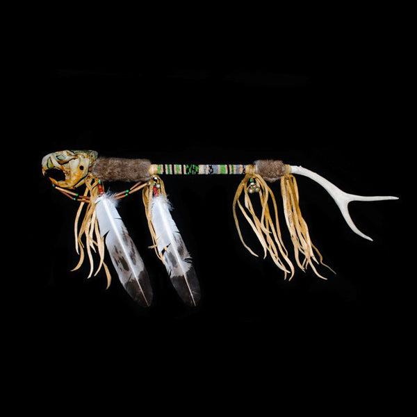 Beaver Head Talking Stick