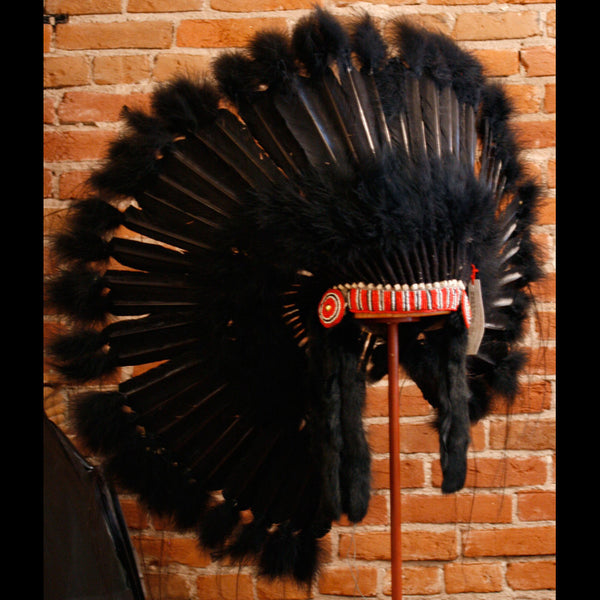 Black Mesa Indian Headdress by Buffy Sam