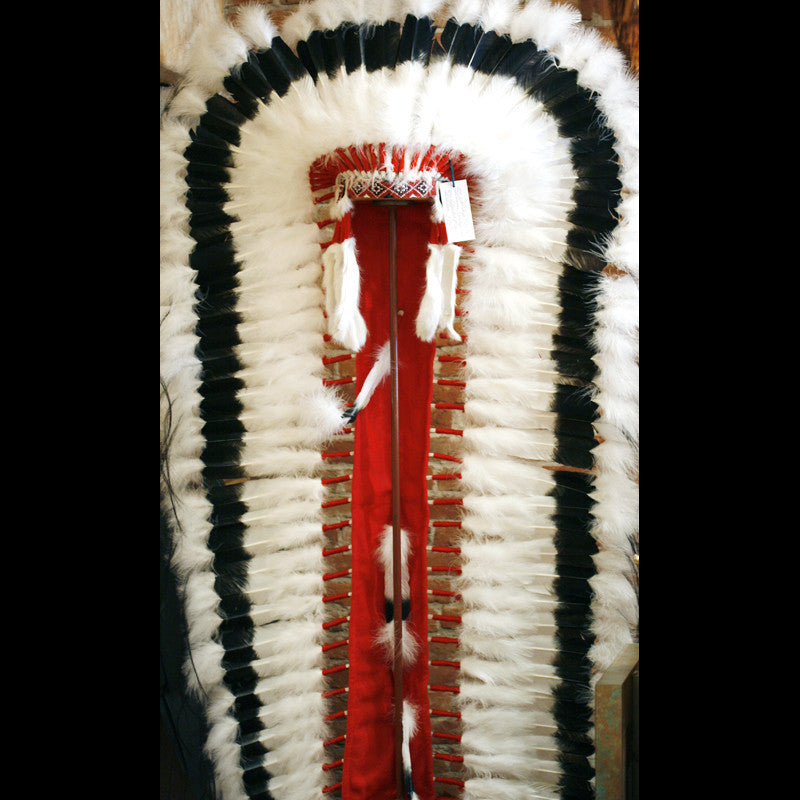 Proud Warrior Indian War Bonnet by Buffy Sam