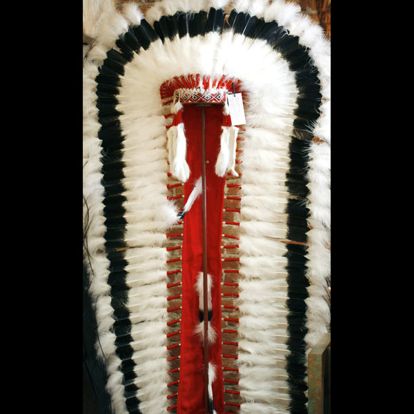 Proud Warrior Indian War Bonnet by Buffy Sam
