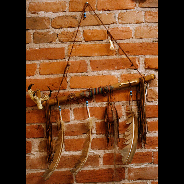 Ceremonial Eagle Claw Peace Pipe