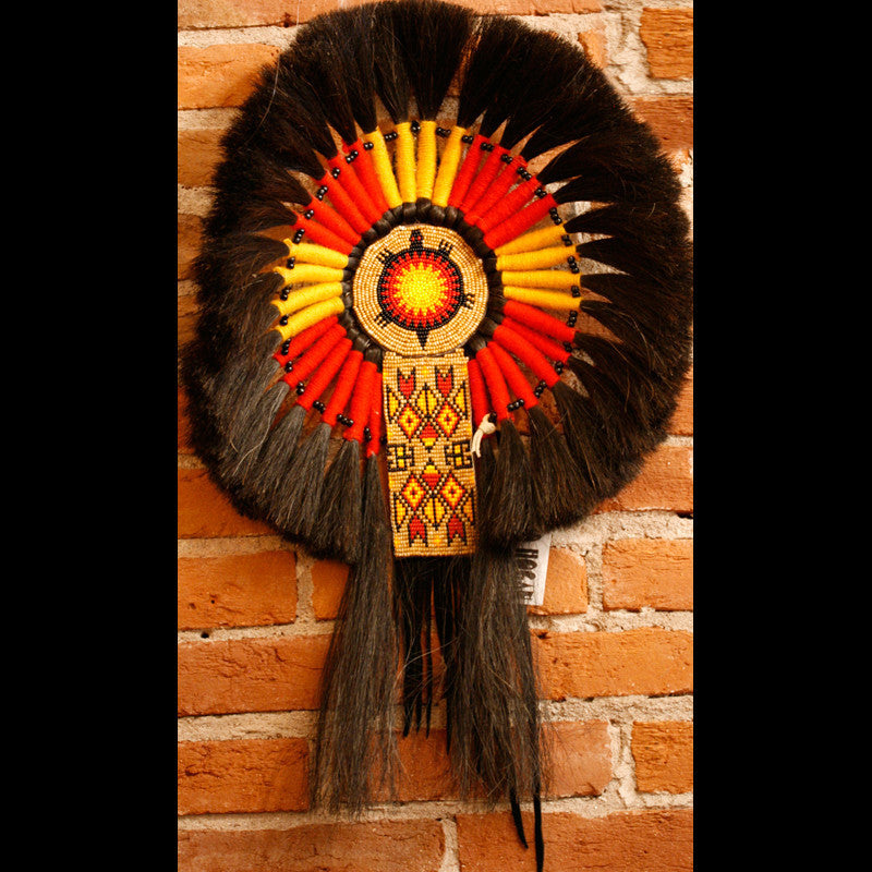 Navajo Beaded Horse Hair Bustle