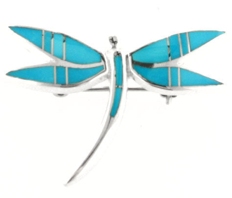 Inlaid Sterling Silver Pendant