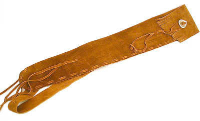 Odell Borg Buck Skin Flute Bag